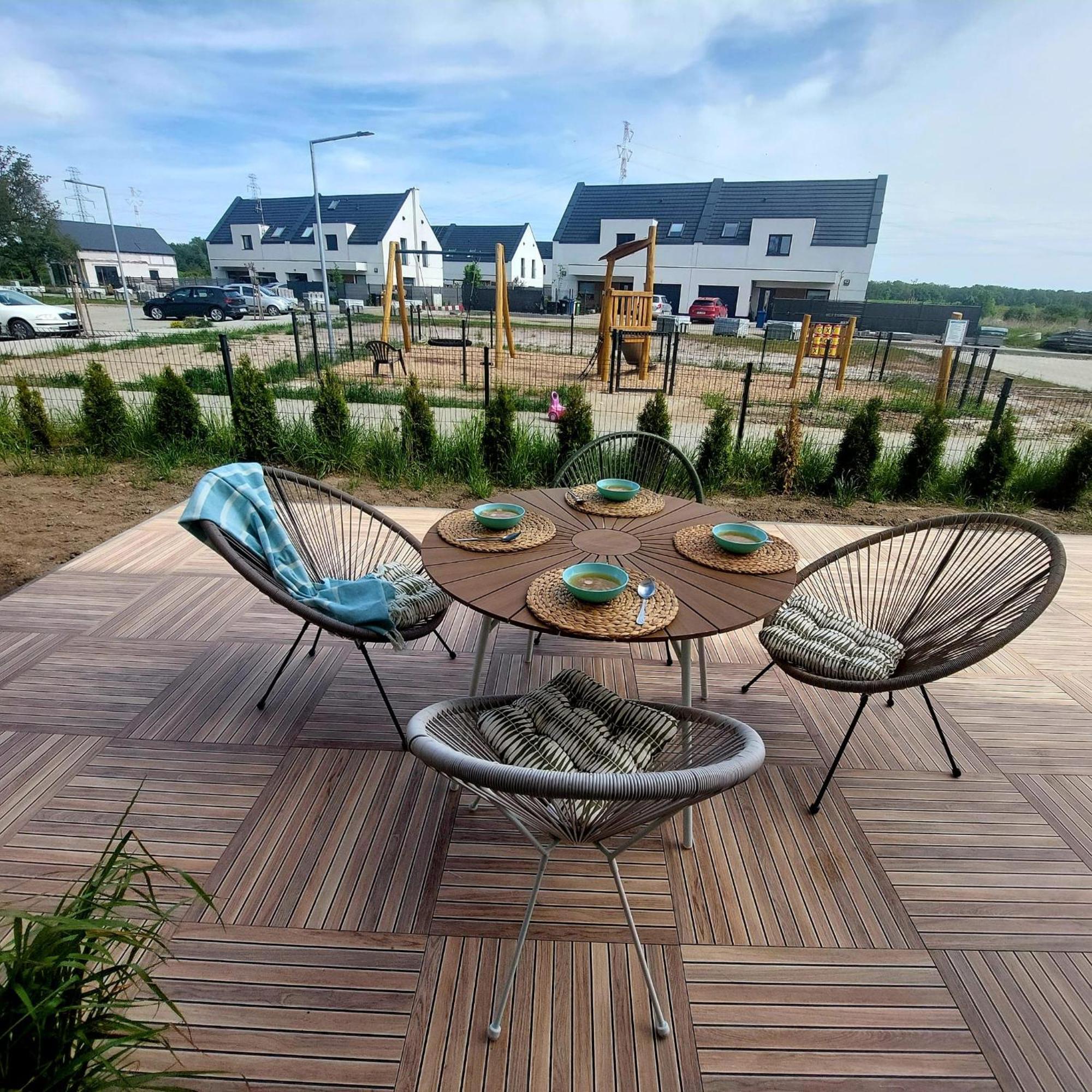 Siechnice Luxury Modern New Apartment With Garden Close To Wroclaw Self Check-In 24H מראה חיצוני תמונה